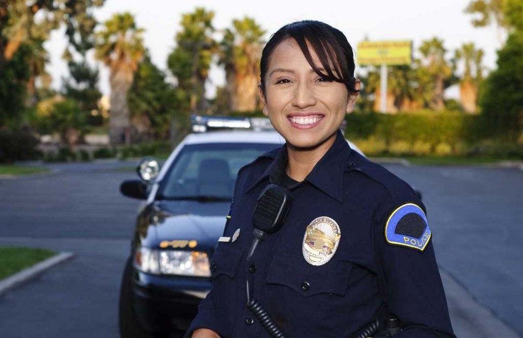 Police Officer Smiling